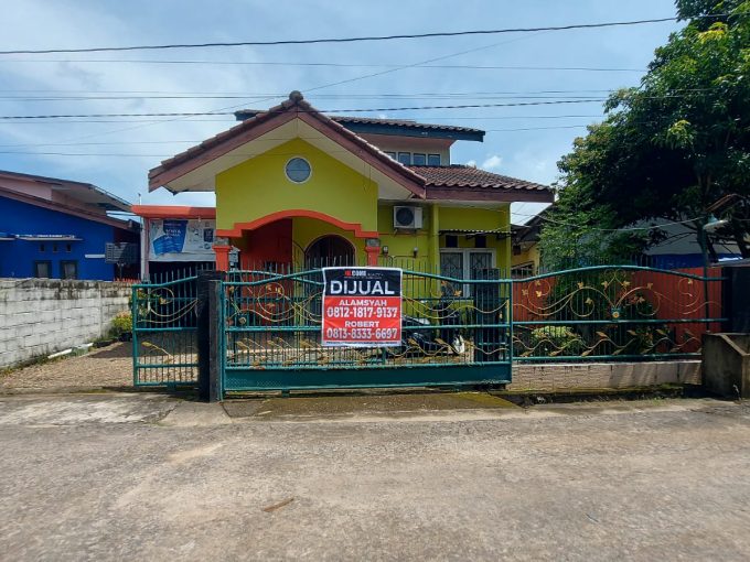 DIJUAL RUMAH SIAP HUNI KOMPLEK PUSRI SAKO KENTEN PALEMBANG