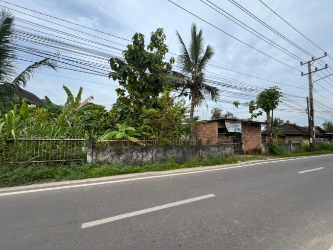 DIJUAL TANAH LUAS JALAN TANSA TRISNA SEKOJO PALEMBANG