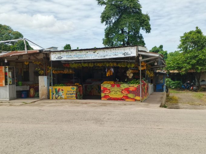 SEWA TANAH + KIOS PINGGIR JALAN SUKABANGUN PALEMBANG