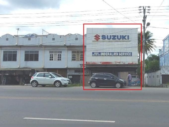 DIJUAL 2 RUKO GANDENG PINGGIR JALAN LINTAS INDRALAYA