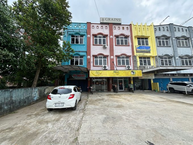 DIJUAL RUKO 3 LANTAI SIMPANG PATAL JALAN ABDUL ROZAK PALEMBANG