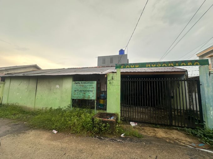 DIJUAL RUMAH + USAHA PAUD JALAN SAKO BARU PALEMBANG