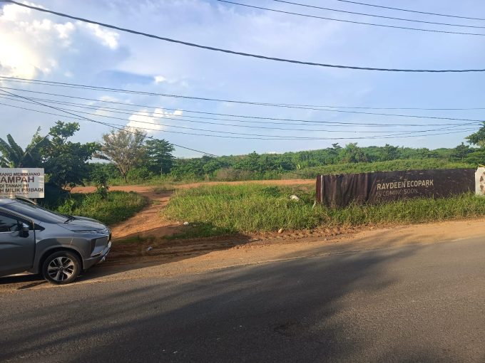 DIJUAL TANAH SIAP BANGUN PERGUDANGAN JALAN NOERDIN PANDJI PALEMBANG