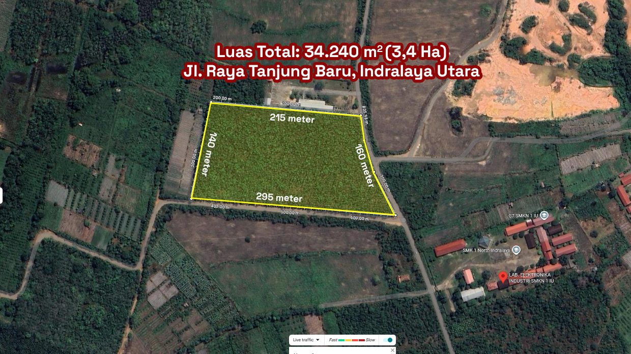 DIJUAL TANAH INDRALAYA UTARA (1)