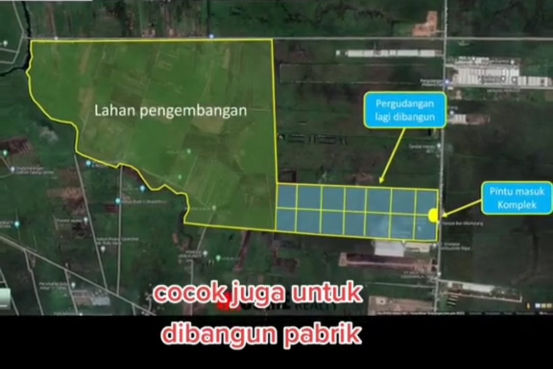 DIJUAL TANAH KAVLING GUDANG (1)