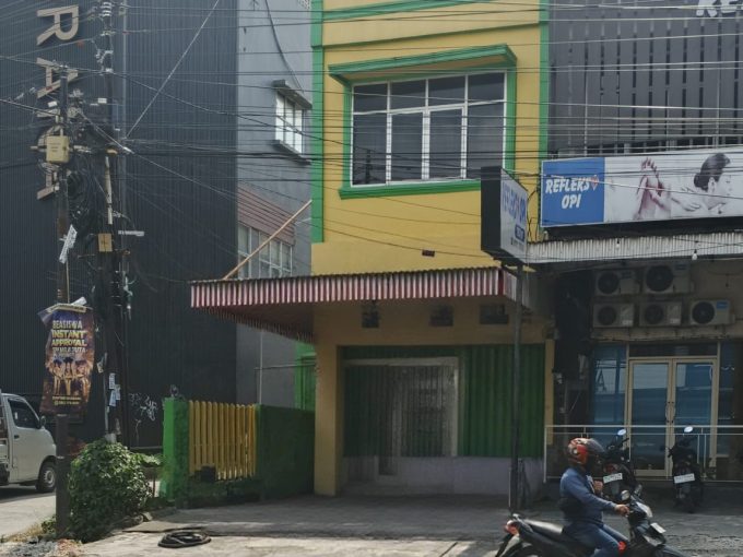 DIJUAL RUKO PINGGIR JALAN MAYOR SALIM BATUBARA SEKIP PALEMBANG