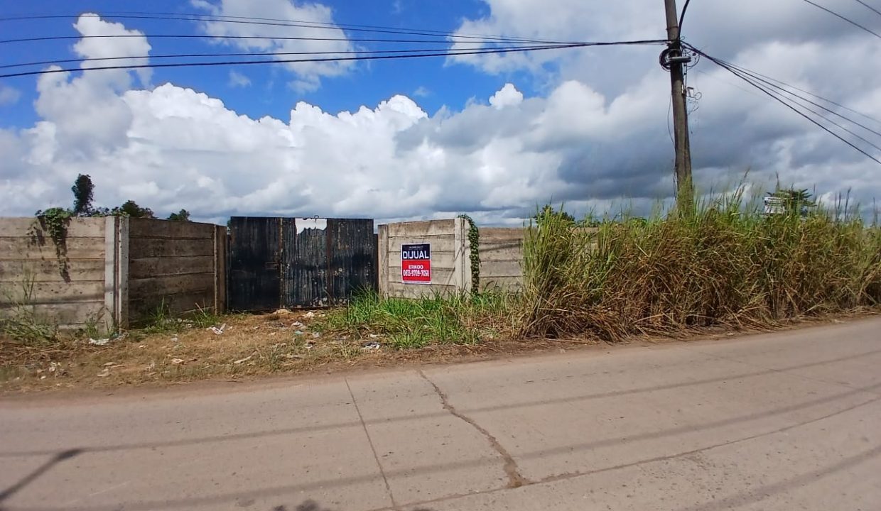 DIJUAL TANAH KOMERSIAL JALAN MAYOR SATIBI DARWIS KERAMASAN PALEMBANG (2)