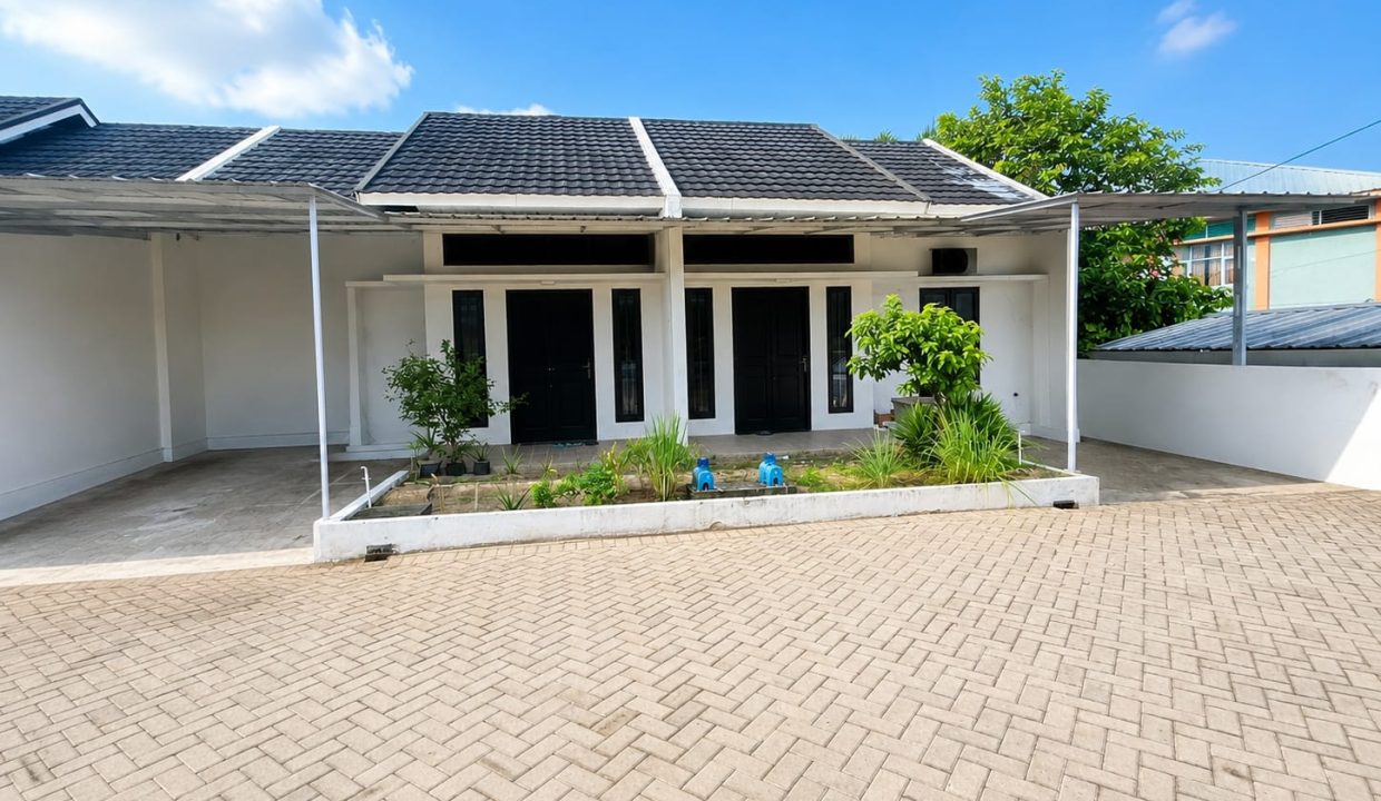 DIJUAL RUMAH KEBUN BUNGA PALEMBANG (0,8)