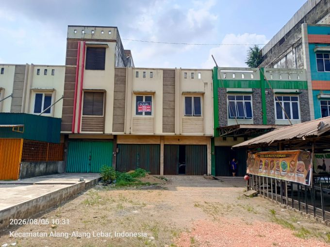 DIJUAL RUKO JUMBO JALAN BYPASS ALANG ALANG LEBAR PALEMBANG (1)