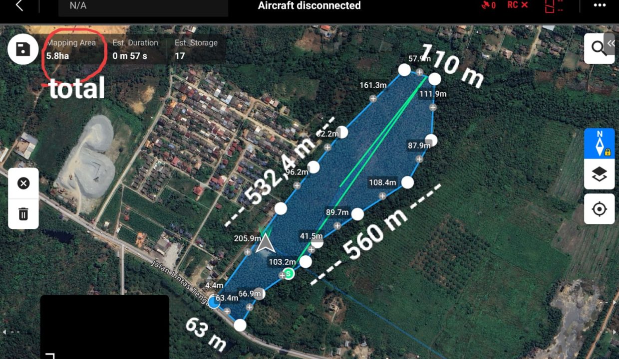 DIJUAL TANAH JALAN LINTAS TENGAH INDRALAYA (1)