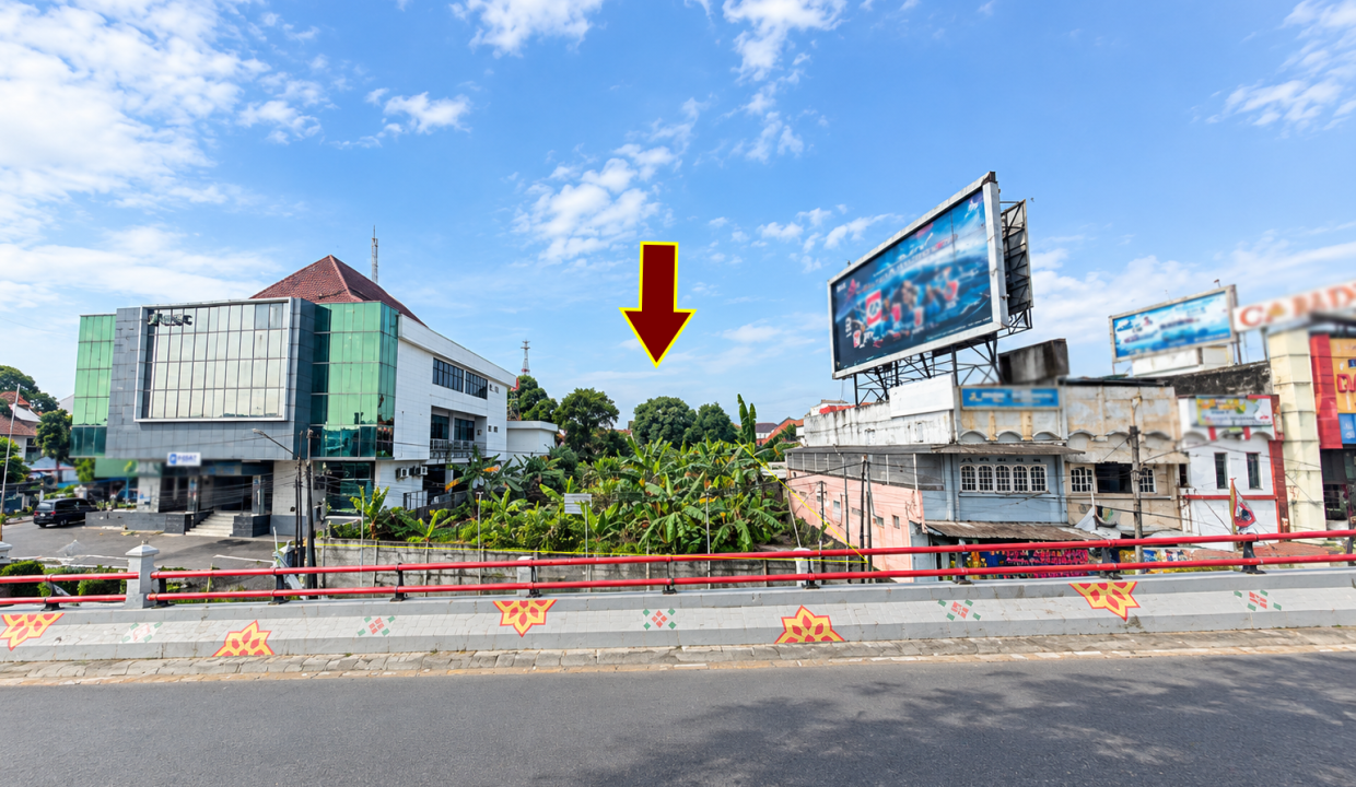DIJUAL TANAH SUDIRMAN DEPAN POLDA PALEMBANG (0,0)