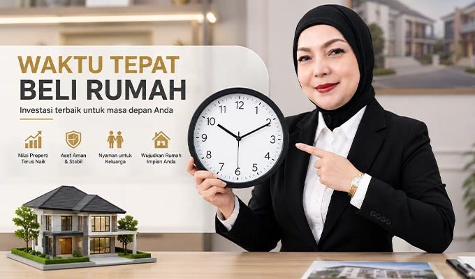 15. KAPAN WAKTU TERBAIK BELI RUMAH SAAT HARGA TURUN ATAU SAAT SUDAH SIAP